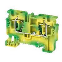 Altech CXG4/3 Feed Through DIN Terminal, Spring 3 conn, Ground