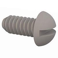 Essentra Components 010440R025 Round Slotted Round Slotted Screw, #4-40 Thread, 1/4 Lg