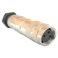 Bulgin PXMBNI16FBF03ASCPG9 Straight M16 Series F Flex Body Conn