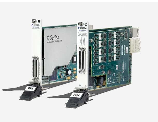 NI multifunction I/O hardware for data acquisition and control applications
