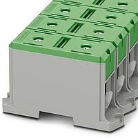 PHOENIX CONTACT 1086507 High Current UBAL 240 GN Term Block;1POS;380A