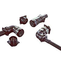 JAE Electronics JL04V-8A24-11SE-EBH-RK Standard Circular Connector 9P RA PLUG 24 SOLDER THREADED