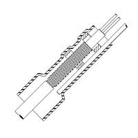 Raychem - TE Connectivity D-134-04 Solder Sleeve Shield Terminator D-134-04