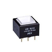 NKK Switches UB16SKG035C Pushbutton Switches SP ON-ON BRT RD AU