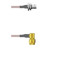Amphenol Custom Cable Q-010330001008i RF Cable Assemblies BNC-SJB/SMA-RP G178 8I