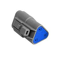 Bulgin PX0105S04BK Connectors 4 Sckt Male Hsg Blk Rec Conn End Cap