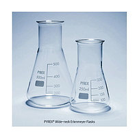 Pyrex Py.1140.08D Wide-neck Erlenmeyer Flask (250ml)