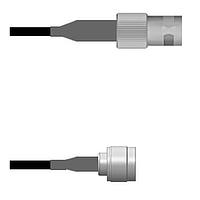 Amphenol Custom Cable Q-0902N0008008i RF Cable Assemblies BNC-SJ/N-SP RG58 8I