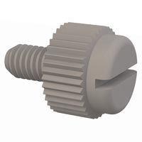 Essentra Components 50M035060T006 Slotted Thumb Slotted Thumb Screw, M3.5 X .6 Thread, 6mm Lg