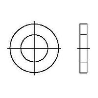 AMP Connectors - TE Connectivity 5205820-3 Flat Washer WASHER FLAT #4 WASHER FLAT #4