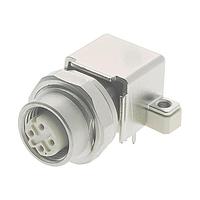 HARTING 21033814413 Right Angle M12 PNL FEEDTHRU PCB ANG D-CODE