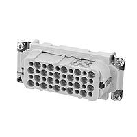 Amphenol Tuchel C146 10B040 000 2 Inserts 40P+G Female Insert Crimp Heavy Mate