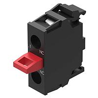 EAO 45-312.2Z10 Switch Contact Blocks / Switch Kits Switching element base mounting screw terminal 1NC silver