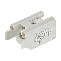 HARTING 09120013091 USB Type A Connectors HAN BRID-USB-M PATCHKABEL