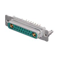 Amphenol CONEC 3017W2SAR69C40X Mixed Contact D-Sub Connectors 17W2 F PC TAIL 20A 4-40 R.SPCR/CLIP