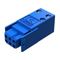 Amphenol Positronic PLB06F0050/AA Connectors Power Connector - 2 Row, 6 size 16 contacts, Socket (Female), Crimp (contacts ordered seperately)