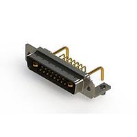 EDAC 629-17W2650-1T3 Mixed Contact D-Sub Connectors Right-angle Power Combo D-Sub Connector