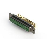 EDAC 630-M50-240-GN2 D-Sub Connectors - Standard Density Right Angle D-Sub Connector