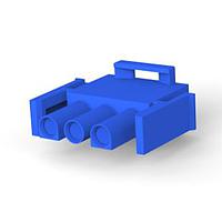AMP Connectors - TE Connectivity 1-350766-6 Pin & Socket Connectors 03P UMNL V0 PLUG HSG BLUE