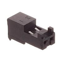 AMP Connectors - TE Connectivity 3-644312-2 Receptacle Housing 02P MTA100 CONN ASSY POL TAB