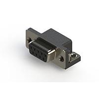 EDAC 622-009-260-032 D-Sub Connectors - Standard Density D SUB RECEPTACLE RA .318 FP