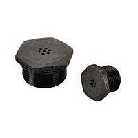 Heyco 3552B Threaded Vent Plug TVP NPT 3/8 BLACK NO FILTER