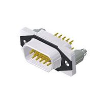 Amphenol CONEC 15-007583 High Density D-Sub Connectors 15 POS MALE HD SLIM CON D SUB PC TAIL CONTACT CLOSED 4-40 INSERT THREADED REAR SPACER AND PCB CLIP