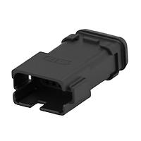 DEUTSCH - TE Connectivity 934446611 Connectors 12CCT RECEP BLACK KA W/LARGE SEAL & HS