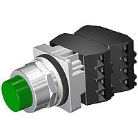 SIEMENS 52PM8B3D Pushbutton PUSHBUTTON,MOM,GRN,EXTENDED,2POS,4NO-4NC