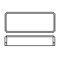 ECS Inc. International ECX-.327-CDX-1293 Tuning Fork Crystal 32.768kHz 12.5pF 5ppm -40C +85C