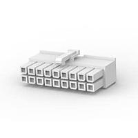 AMP Connectors - TE Connectivity 1-1586765-8 Receptacle Housing 18P RCPT DUAL F/H GLOW WIRE