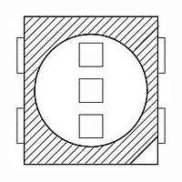 Broadcom ASMB-LTB2-0A333 Multi-Color LEDs 2121 PLCC4 tricolor
