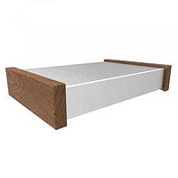 Hammond Manufacturing 1444-22CWW Chassis AlumChassis+WoodSide 11.93x7.93x1.93"