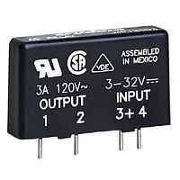 Sensata Technologies - Crydom MPDCD3-B Controller PCB SIP SSR 60VDC 3A, 3-32VDC, N.C.