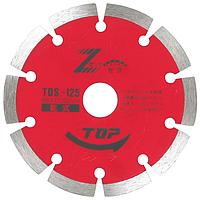 TOP Kogyo TDS-125 Diamond wheel segment type (155mm, 2mm)