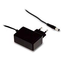 MEAN WELL SGA12E24-P1J Fixed Plugs 12W 24V 0.5A EU 2.1x5.5 Level VI