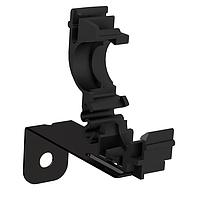 HellermannTyton 133-03482 Conduit Clamp Conduit Clamps, Size 13, Mounting Hole 6.5 mm, Offset 50.0 mm, PA66, Black, 700/carton