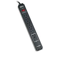 Tripp Lite TLP606USBBTAA Surge Protectors TLP606USBBTAA