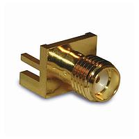 Amphenol RF 132357 PCB Connectors SMA END LAUNCH RECPT TAB CONT