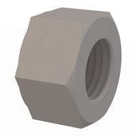 Essentra Components 0437524HN Standard Nut Hex Nut, 3/8-24 Thread, .330 Height