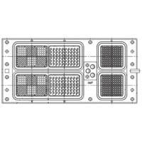 AMP Connectors - TE Connectivity 1996964-2 Rack & Panel Connectors A600R Sz3 150/60/100x2 eni