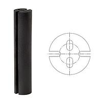 BIVAR ELM 2-1.5MM LED Mounts, Self-Retaining LED Mount, Self Retaining, Vertical, 1.5 mm, 3 mm LED, 2 Lead, Round, Extruded PVC, Black