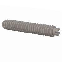 Essentra Components 010256S043 Set Screw Set Screw, Slotted Head, #2-56 Thread, 7/16 Lg