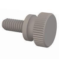 Essentra Components 090832037TB Thumb Screw Knurled Thumb Screw, #8-32 Thread, 3/8 Lg