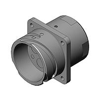 JAE Electronics JK06AK06PN1-F0 Circular MIL Spec Connector 6 Position Panel Mount, Receptacle, Pin Contact, N