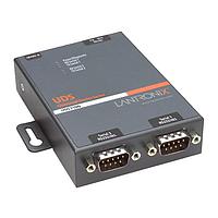 Lantronix UD2100002-01 Serial Device Servers UDS2100 2Port 10/100 Int'l Pwr w/Adapters