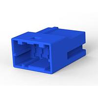 AMP Connectors - TE Connectivity 2-1903393-3 Headers & Wire Housings GIC 2.5 W CAP HSG 4P BLUE