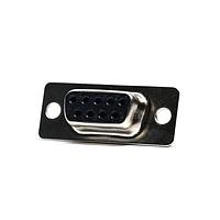 Kycon K85X-EA-9S Receptacle 9P Sckt Vert PCB mt Formed Solder Cup