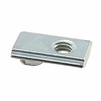 RK Rose+Krieger 4016212 Mounting Hardware SLOT STONE, K, M6, 21 X 12 X 4MM, SPRING CLIP, SLIDE-IN, STEEL, GALVANIZED, SLOT GEOMETRY 40