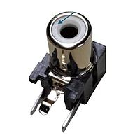 Switchcraft PJRAN1X1U02AUX RCA Phono Connectors RCA PHONO JACK WHT.